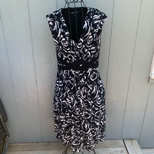 Black and white Jones New York Dress